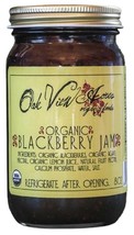 Organic Blackberry Jam 100% All Natural Amish Whole Fruit Spread Usda Certified - £7.94 GBP+