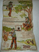 Waltzing Matilda Linen Cotton Tea Towel By Allans Music Limited - $10.85