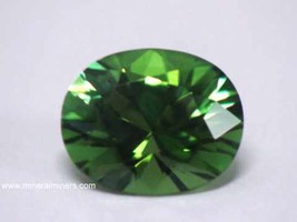 Flawless Green Tourmaline Gemstone, 2.59 cts Faceted Green Tourmaline Gemstone - £682.68 GBP