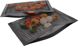 Barbecue Pockets Sheets Ptfe Toaster Oven Bags With Nonstick, 2 Pieces Per Pack. - £27.69 GBP