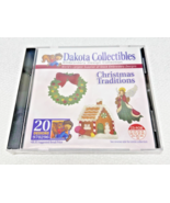 Dakota Collectibles Machine Embroidery Designs Cd Christmas Traditions 2... - $12.38