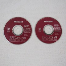 Microsoft Encarta 98 Encyclopedia Disc 1 & 2 - £9.31 GBP