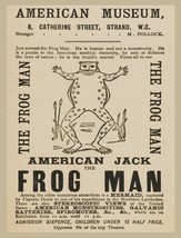 10322.Decoration Poster.Wall Art.Home room.American Museum.Jack The Frog Man. - £12.94 GBP+