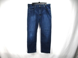 Levi&#39;s® 505 Regular Fit Straight Leg Jeans Men&#39;s 38 Waist x 32 Inseam Blue Denim - £22.15 GBP