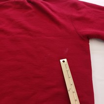 Catalina Mockneck Men's Red Pullover Sweatshirt Long Sleeve Measured Chest 46 image 3