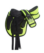 Treeless Freemax Synthetic Horse Saddle + Girth + Stirrups Size 13&quot; to 1... - $2,585.40 MXN