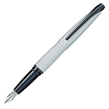 Cross ATX Brushed Chrome Etched Diamond Pen - Med Fountain - £99.44 GBP