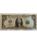 US$1 Fancy Serial Banknote 2006 Birthday Note January 18 1984 - $6.72 CAD