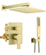 Shamanda Brass Rainfall Shower System, Luxuly Bathroom Shower Faucet Com... - £207.21 GBP