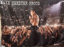 LINKIN PARK Make Chester Proud FLAG CLOTH POSTER BANNER CD Nu Metal - $20.00