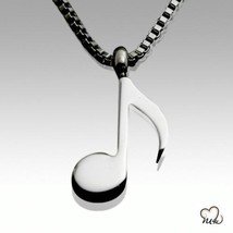 Musical Note Cremation Pendant - $34.99