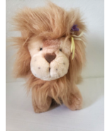 Gund Lion Heart Nose Flowers Stuffed Animal Plush 1990 Vintage 9&quot; Tan Brown - £16.35 GBP