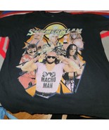 WWE SummerSlam Macho Man Ric Flair Ultimate Warrior Bret Hart T Shirt sz... - $21.58