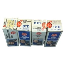 GE BTD Sound Reproducer Lamp Bulb, Quantity 4 New old stock - £16.54 GBP