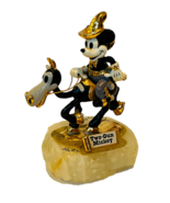 Mickey Mouse figurine vtg SIGNED Ron Lee Disney sculpture Two Gun 2 hors... - £272.56 GBP