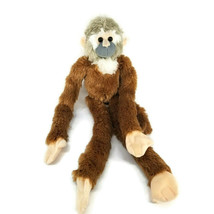Wild Republic Plush MONKEY Grey White Tan Soft Toy Hanging 20&quot; Stuffed Animal - £19.61 GBP