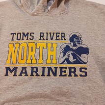 Gildan Toms River North Mariners Men's Gray Sweatshirt Hoodie Pullover Size XL image 9