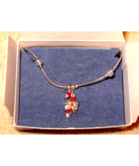 Avon CANDY CANE Charm Anklet Ankle Bracelet Great Gifts New in Box - $187.21 MXN