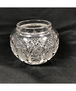 Stunning Heavy Lead Crystal / Cut Glass ROSE BOWL - €13,26 EUR