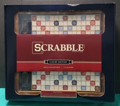Scrabble Luxury Edition Board Game Adult Collectible Brand New - £156.90 GBP