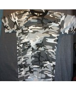 Tee Spring White Camo Short Sleeve Hot Weather T Shirt 100% Cotton SIZE ... - $211.13 MXN