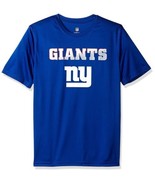 NWT NFL New York Giants Boys Large (14-16) Royal Blue Short Sleeve Tee S... - £11.66 GBP