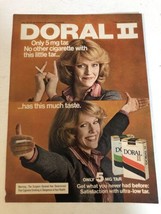 1979 Doral II Cigarettes Vintage Print Ad pa8 - $8.90