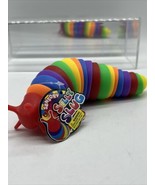 Sensory Silly Slug 7 In Tactile Stretch Toy Fidget Multi Color Stress Re... - $8.62 CAD