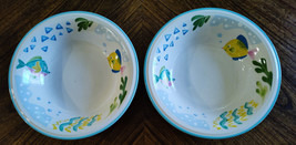 Lot of 2 Studio Nova Barrier Reef Y23104 Soup/Salad/Cereal 8&quot; Bowls- Exc... - $9.50