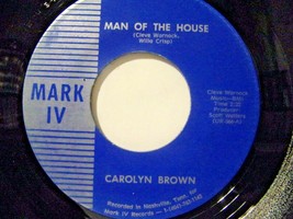 Carolyn Brown-Man Of The House / Love Can Touch Me Every Time-45rpm-1974-EX - £5.95 GBP