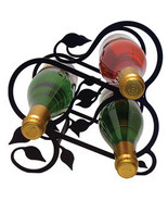 Wine Rack -3 Bottle Metal in 2 designs - $46.85