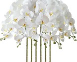 Fagushome 32 Inch Artificial Phalaenopsis Flowers 6 Pcs\. Artificial Orchid - $34.92