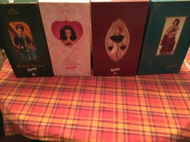 Mattel Hallmark Special Edition Lot of 4 Barbie Dolls (New Condition) - £88.37 GBP