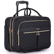 BAGSMART Laptop Bag , Briefcase for Women , 17.3 Inch with Wheels Comput... - £116.48 GBP