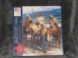 Great American Puzzle Factory Blackfeet Wall Tom Lovell 550 Piece Jigsaw NEW - $69.29