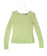 American Eagle Outfitters Women&#39;s S Sweater, Lime Green Cable Knit, Back... - $29.88 CAD