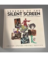 USPS Legends Of The Silent Screen Book WO Stamps - $18.81