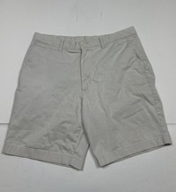 Roundtree &amp; Yorke Light Beige Chino Shorts Men Size 34 (Measure 32x9) - £8.44 GBP