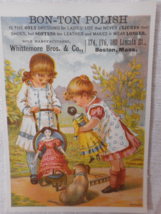 1989 Henry Ford Museum BON-TON POLISH Old Fashioned Children Trade Cards - £4.54 GBP