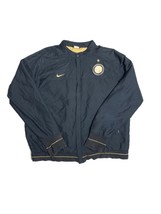 Men Nike Inter Tracktop Football Maglia Maillot Soccer Rain Jacket Runner - £46.52 GBP