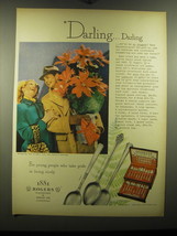 1948 Oneida 1881 Rogers Silver Advertisement - Capri, New Plantation, Del Mar - £14.52 GBP