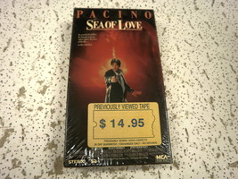 L65 Sea Of Love Al Pacino Mca Home Video 1989 Used Vhs Tape - £2.96 GBP