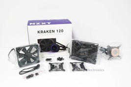 NZXT Kraken 120 120mm AIO RGB Liquid Cooler RL-KR120-B1 - $49.99