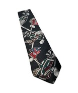 Men’s American Sports Classics 100% Silk Black Golf Themed Necktie Made ... - £7.43 GBP