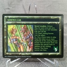 Genetics Lab Shadowrun Promo Trading Card CCG Unplayed Vintage 1998 TCG - NM/M - £3.94 GBP