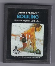 ATARI 2600 Bowling vintage game Cart - £10.91 GBP