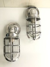 Aluminium Swan Neck 90 Degree Passage Wall Bulkhead Sconce Light – Large... - $157.41