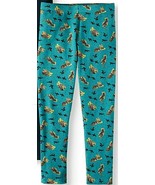 Wonder Nation Girls Tough Cotton Leggings Size X-Small (4-5) Green W Tigers - $203.18 MXN