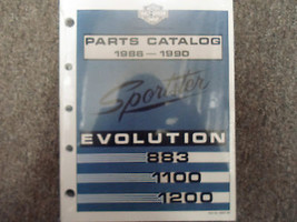 1986 1987 1990 Harley Davidson Sportster Evolution Models Parts Catalog ... - $117.56