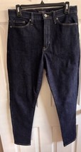 Banana Republic High Rise Skinny Jeans Women’s Sz 30/10 Dark Wash Blue Stretch - £15.58 GBP